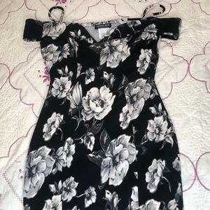 Floral fashion nova dress